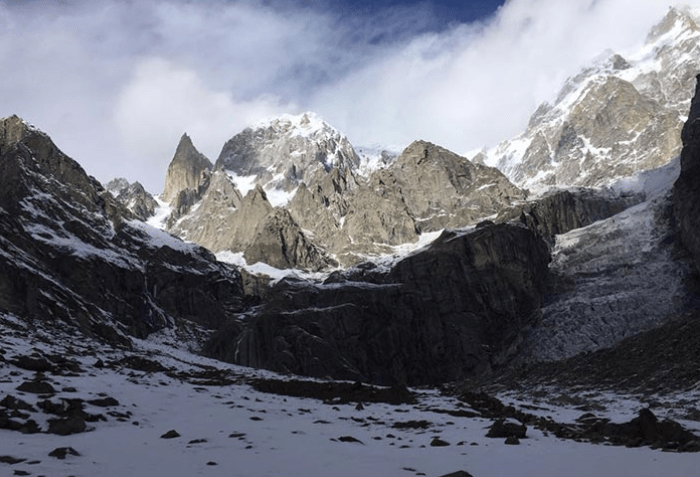 Hike To The Ultar Base Camp in Hunza